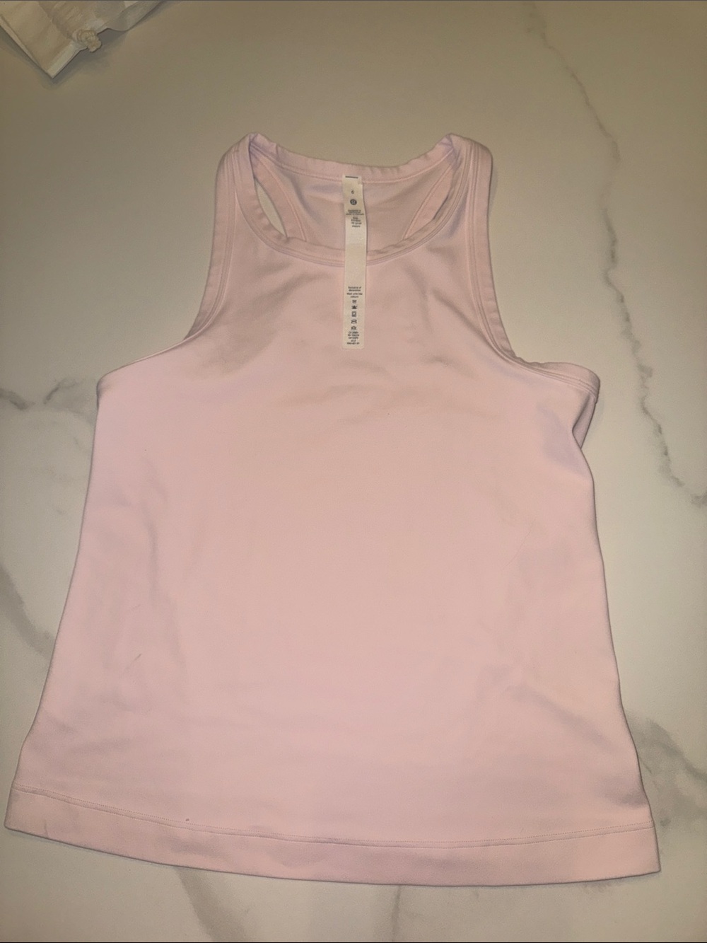 Lululemon baby pink racer back